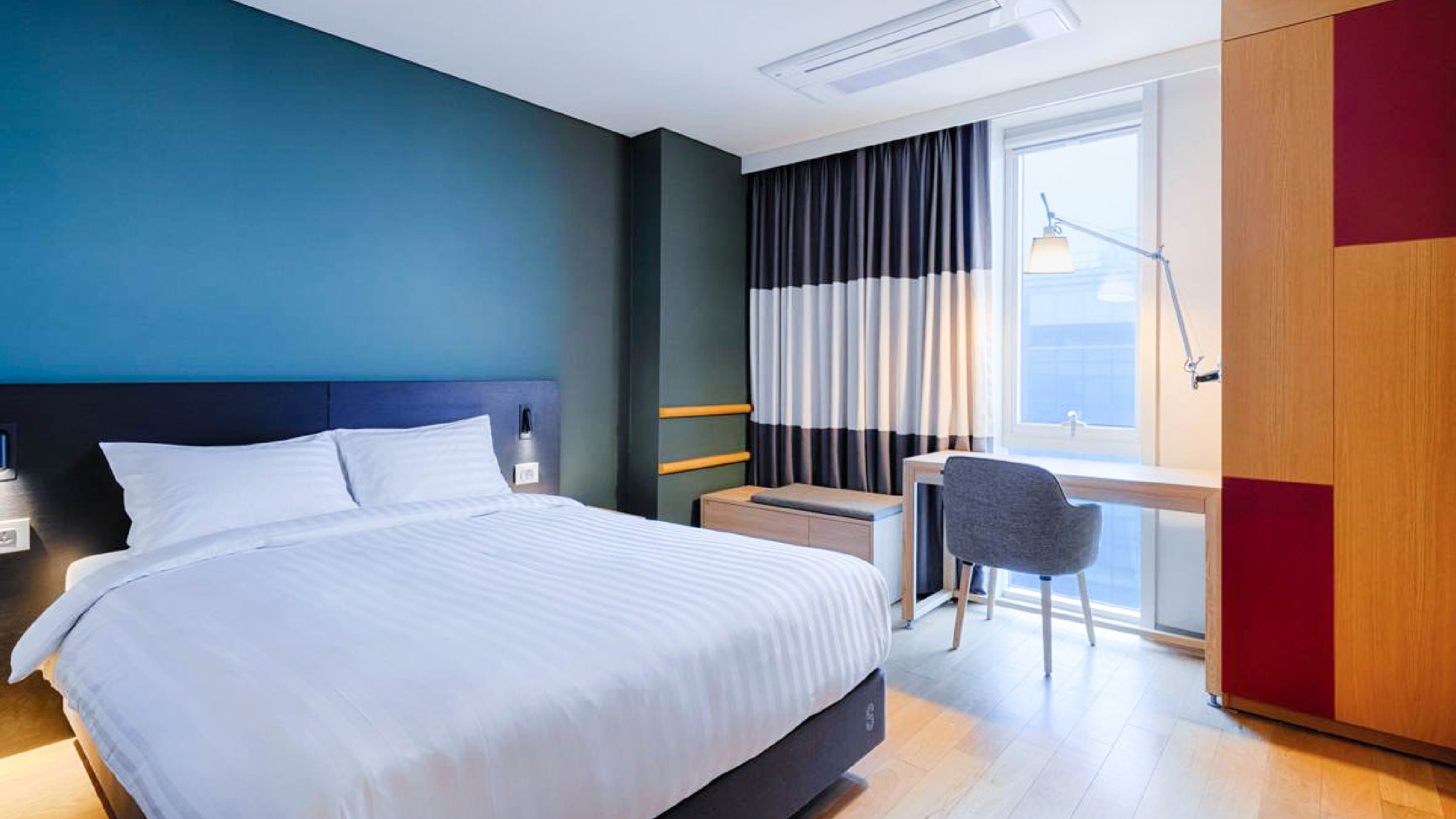 Hotel Whistlelark Jeju 客房空間